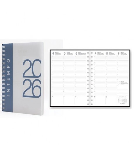 AGENDA SETTIMAN.INTEMPO 17*24 7757PP