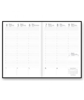 RICAMBIO AGENDA SETTIMANALE 17*24 7057XC