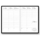 RICAMBIO AGENDA SETTIMANALE 9*13 7052XC