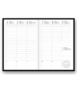RICAMBIO AGENDA SETTIMANALE 9*13 7052XC