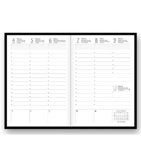 RICAMBIO AGENDA SETTIMANALE 9*13 7052XC