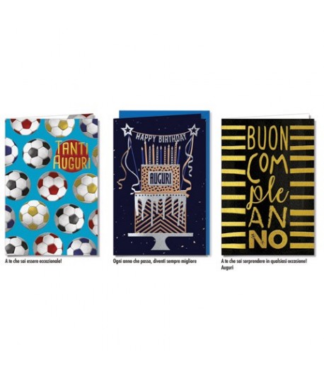 BIGLIETTO CROMO B.C. 8048 12 PZ.