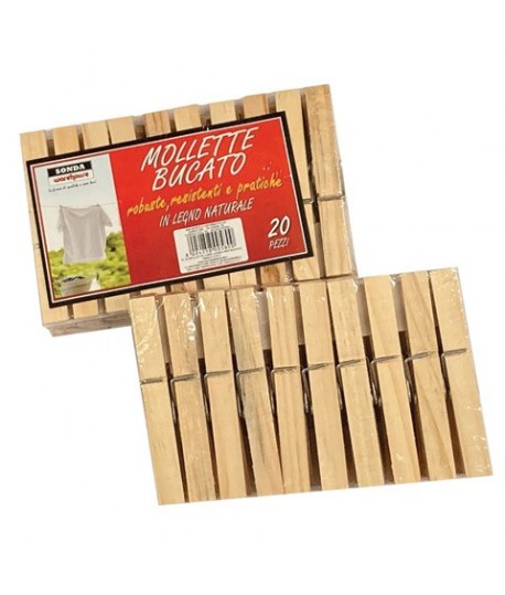MOLLETTE LEGNO MM90*15 20PZ