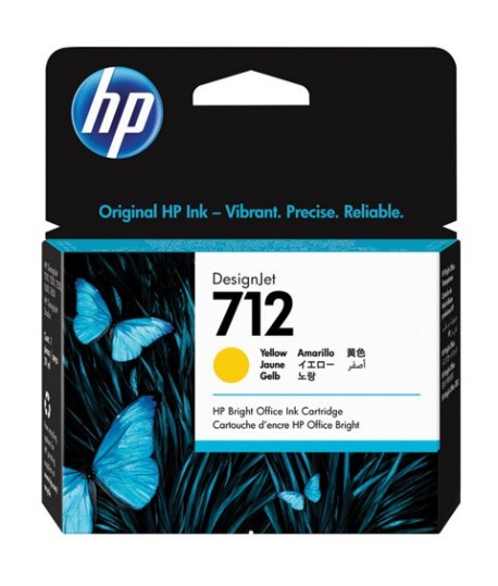 INKJET HP 3ED69A N712 GIALLO 29 ML