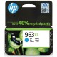 INK HP 3JA27AE 963XL CIANO 1600 PAG