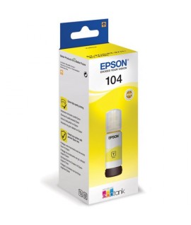 INKJET EPSON T00P4 ECOTANK 104 GIALLO