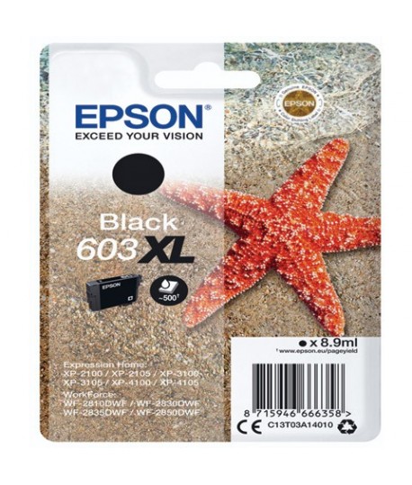 INK EPSON 603XL T03A140 NERO 8,9 ML.