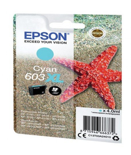 INK EPSON 603XL T03A240 CIANO 4 ML.