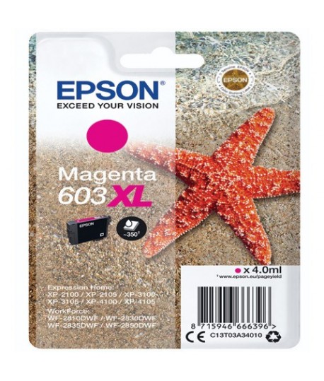 INK EPSON 603XL T03A340 MAGENTA 4 ML.