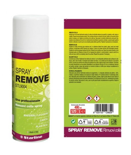 SPRAY RIMUOVI ADESIVO/ETICHETTE 400ML