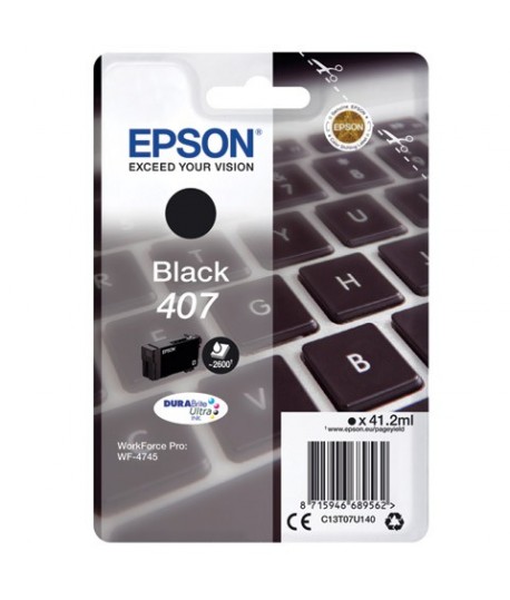 INKJET EPSON T07U1 407 NERO 41,2 ML