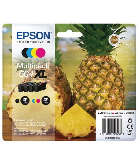 MULTIPACK EPSON 604XL T10H640 ANANAS