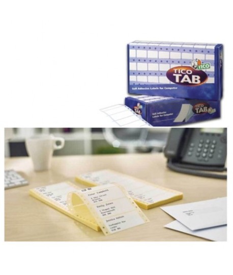 ETICHETTE TAB-1 MM 107*48,9 3000PZ