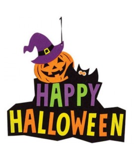 DECORAZIONE HAPPY HALLOWEEN H36 CT9263