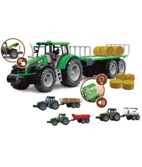 CADABRA HT065 TRATTORE CON RIMORCHIO