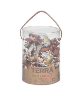TERRA CILINDRO 60 ANIMALI SELVAGGI ASSOR
