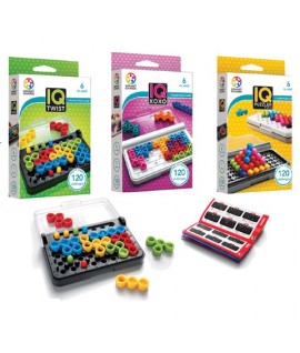 SMART GAMES IQ TWIST/XOXO/PUZZLER PRO