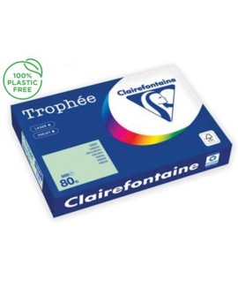CARTA TROPHEE 80G A3 VERDE 1882 500FF