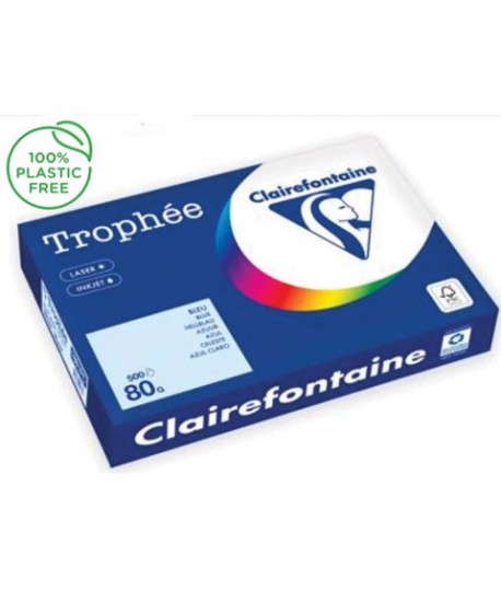 CARTA TROPHEE 80G A3 CELESTE 1881 500FF