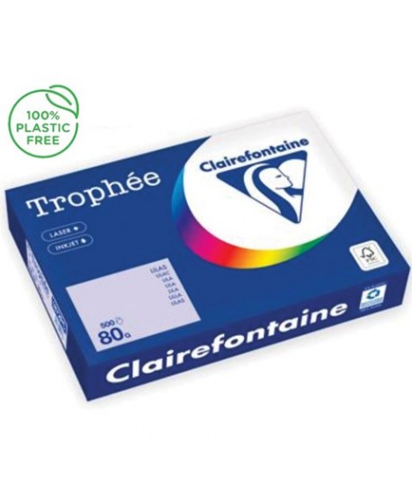 CARTA TROPHEE 80G A4 LILLA 1872 500F