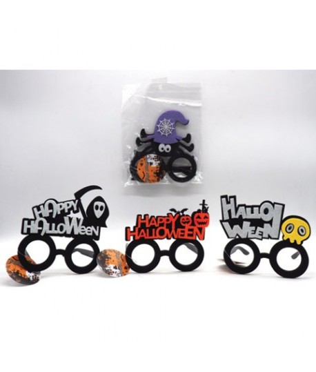 OCCHIALI HALLOWEEN DECOR.14X13H 21669