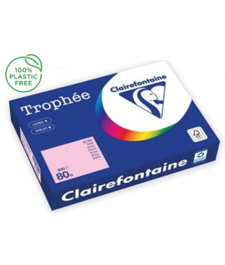 CARTA TROPHEE 80G A4 ROSA 1973 500F