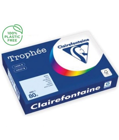 CARTA TROPHEE 80G A4 CELESTE 1971 500F