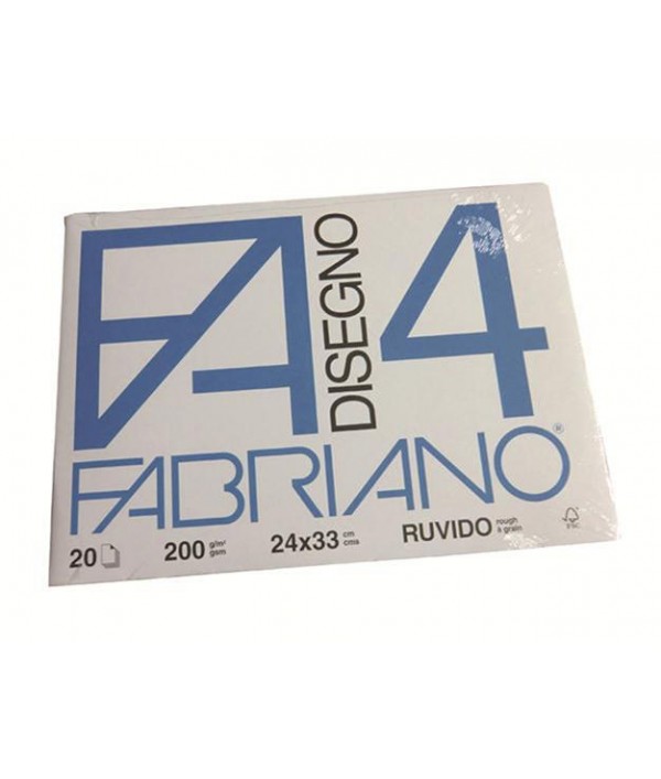 Comprare ALBUM FABRIANO 4 200G 24X33 RUVIDO 20FF