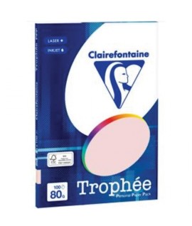 CARTA TROPHEE 80G A4 MIX COL.TENUI 100FF