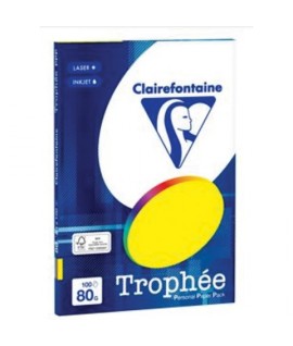 CARTA TROPHEE 80G A4 MIX COL.FORTI 100FF