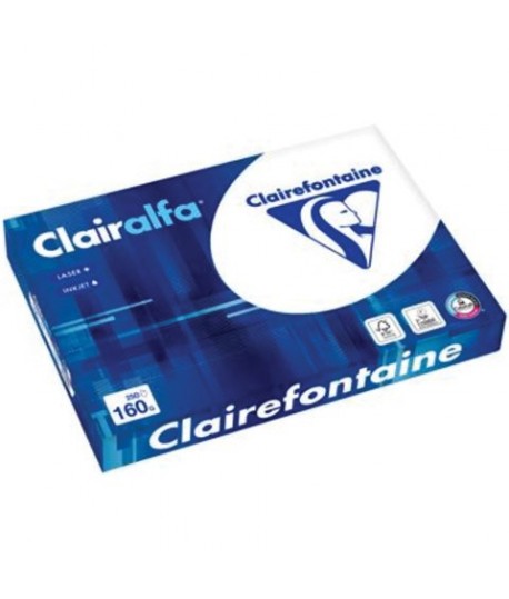 CARTA CLAIRALFA 2619 BIANCO 160G A3 250F