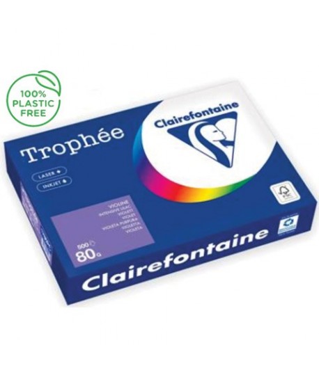 CARTA TROPHEE 80G A4 VIOLETTO 1786 500F