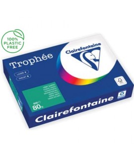 CARTA TROPHEE 80G A4 VERDONE 1783 500F