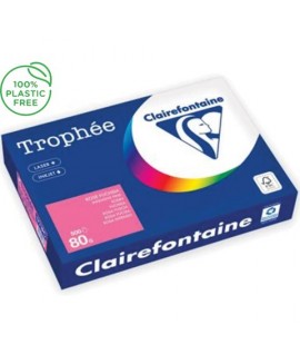 CARTA TROPHEE 80G A4 FUCSIA 1771 500F