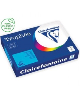 CARTA TROPHEE 80G A4 BLU REALE 1976 500F