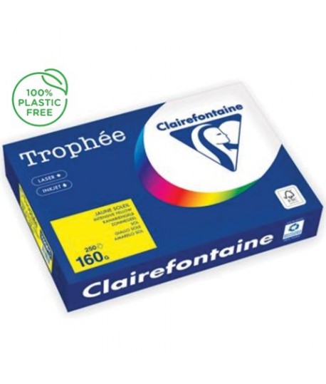 CARTA TROPHEE 160G A4 GIALLO 1029 250F