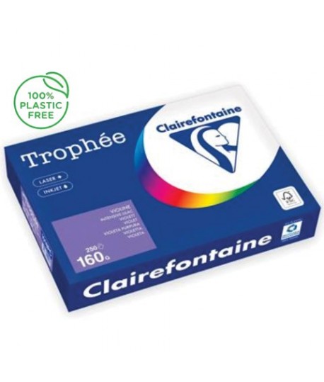 CARTA TROPHEE 160G A4 VIOLA 1018 250F