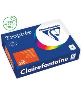 CARTA TROPHEE 210G A4 ARANCIO 2207 250F