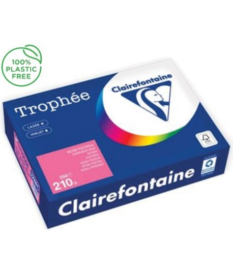 CARTA TROPHEE 210G A4 FUCSIA 2209 250F
