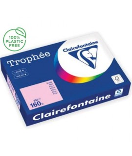 CARTA TROPHEE 160G A4 ROSA 2634 250F