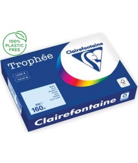 CARTA TROPHEE 160G A4 CELESTE 2633 250F