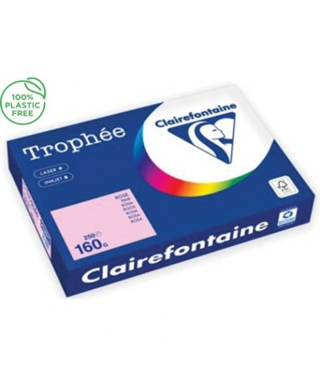 CARTA TROPHEE 160G A3 ROSA 2638 250F