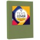 CARTONCINO TEXTCOVER 270G A4 VERDE 100F