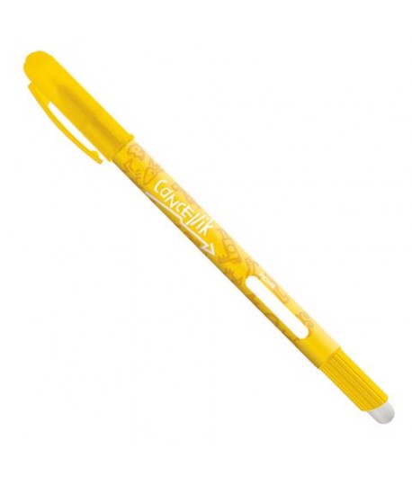 PENNA SFERA TRATTO CANCELLIK GIALLO 12PZ