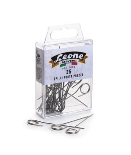 SPILLI PORTAPREZZI*ALIMENTI LEONE 25PZ