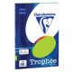 CARTA TROPHEE 80G A4 VERDE FLUO 100FF