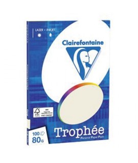 CARTA TROPHEE 80G A4 GRIGIO 4118 100FF