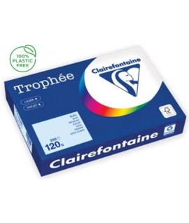 CARTA TROPHEE 120G A4 CELESTE 1214 250F