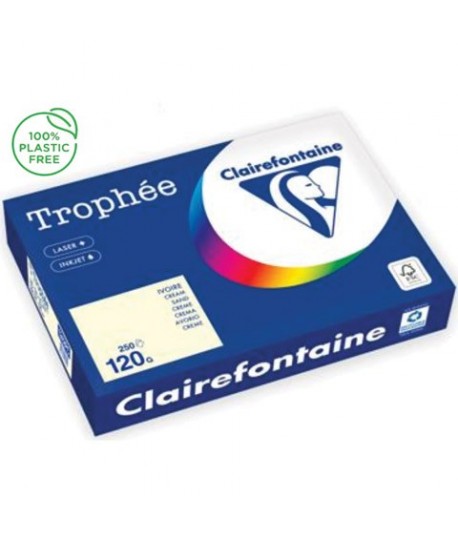 CARTA TROPHEE 120G A4 AVORIO 1242 250F