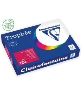CARTA TROPHEE 120G A4 ROSSO 1218 250F